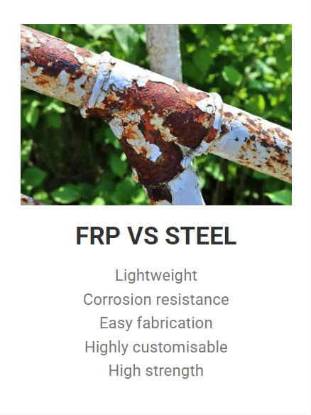 FRP vs. Çelik: Neden Daha Fazla Sektör FRP Malzemelerine Yönleniyor?